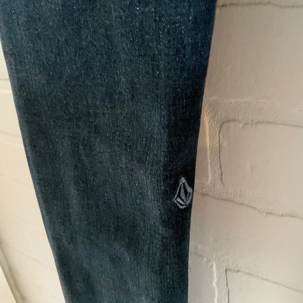 Volcom Y2K Dark Wash Straight Leg Jeans Skater Grunge Sz 30 - Picture 7 of 9